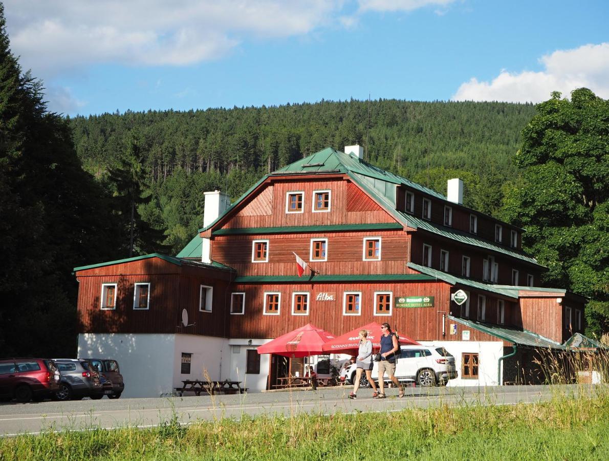 Hotel Alba Destne v Orlickych horach Exterior foto